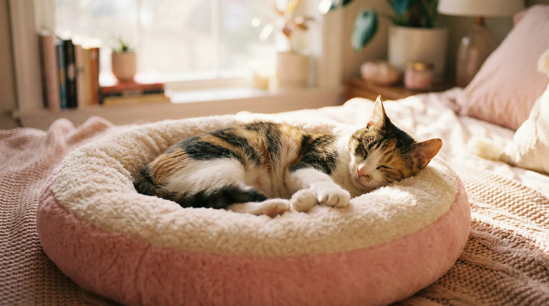 三花猫安静入睡 - 伊久线香蕉观新在线